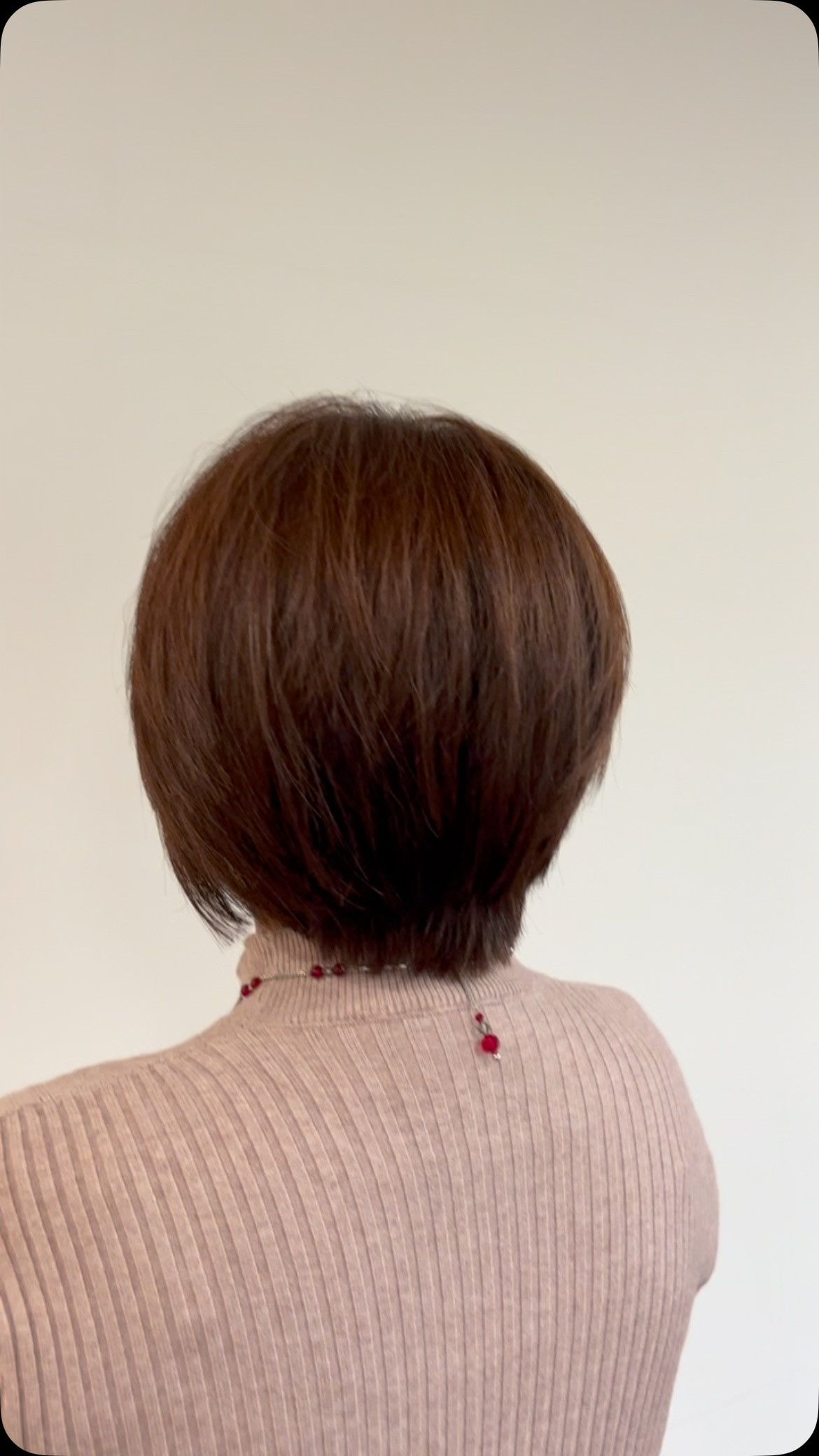 お客様のスタイルチェンジをとても楽しく担当させていただきまし